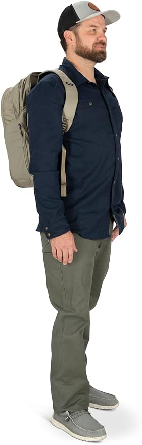 Osprey Aoede 21L Commuter Airspeed Backpack, Tan Concrete