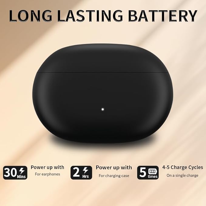 Charging Case Replacement Compatible with Beats Studio Buds/Buds +, Charger Case with Bluetooth Pairing Sync Button & 660mAh Built-in Battery (Not Include Earbuds)