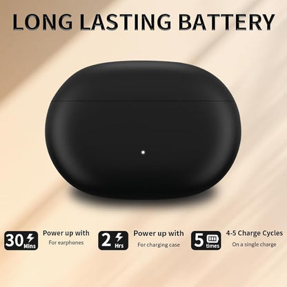 Charging Case Replacement Compatible with Beats Studio Buds/Buds +, Charger Case with Bluetooth Pairing Sync Button & 660mAh Built-in Battery (Not Include Earbuds)