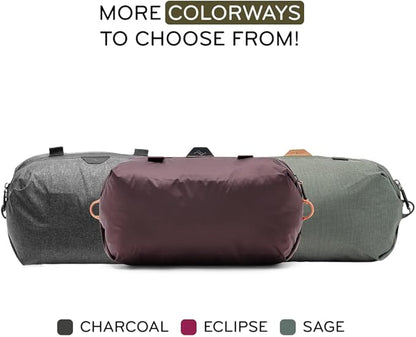 Peak Design Shoe Pouch, Eclipse, Ultralight Travel Organizer Bag for Shoes or Other Items, Weatherproof Shell, Packs into Itself, Fits 1–2 Pairs of Shoes, Works with Peak Design Travel Bags