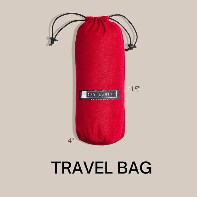 BAY LAUREL Turkish Beach Towel with Travel Bag 39 x 71 Quick Dry Sand Free Lightweight Large Oversized Towels Light