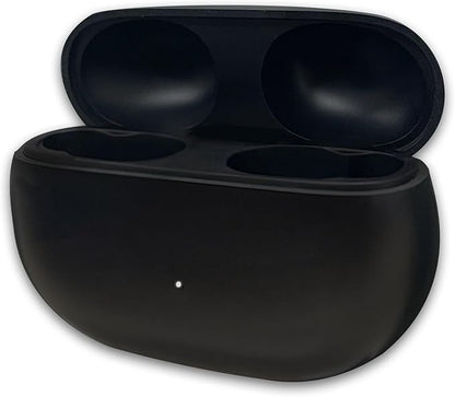 Charging Case Replacement Compatible for Beats Studio Buds Wireless Earbuds (Not Include Earbud) Type-C Protective Case (Black) Bluetooth Pairing Sync Button