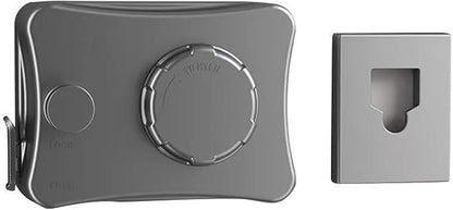 Anti-Sagging Clothes Line Thickened Steel Wire Retractable Clothesline Heavy Duty Clothesline Wall Mounted Gun Grey Finished