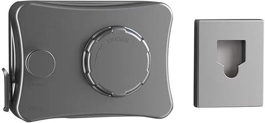 Anti-Sagging Clothes Line Thickened Steel Wire Retractable Clothesline Heavy Duty Clothesline Wall Mounted Gun Grey Finished