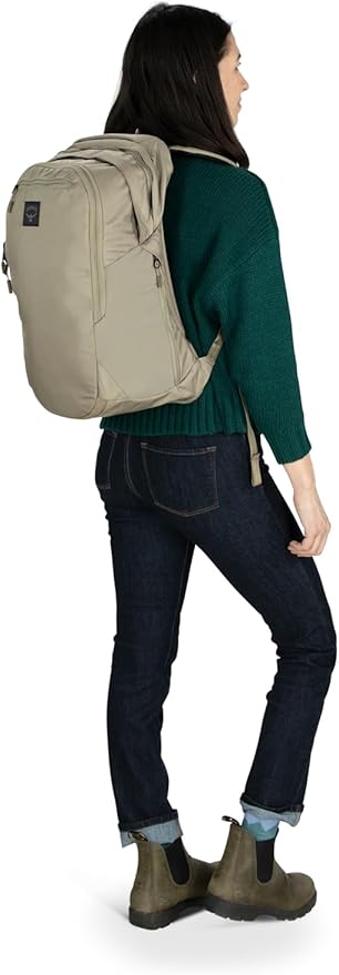 Osprey Aoede 21L Commuter Airspeed Backpack, Tan Concrete