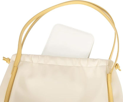 LANDICI Small Jewelry Box for Women Girls, PU Leather Travel Jewelry Case, Portable Jewelry Organizer Storage Holder Display for Ring Earrings Necklace Bracelet Bangle Men Kids Gift, White