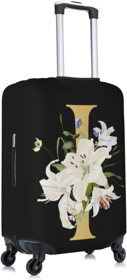 Decorative I Suitcase Protectors Elastic Washable Luggage Covers With Concealed Zippers For 18-32 Inch Luggage (Size Xl: Fits 29-32 Inch)