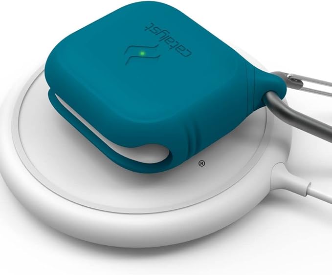 Catalyst Waterproof Case for AirPods 3rd Generation (2021) - Wireless & USB-C Charging Compatible, Drop Protection One Piece Design with Carabiner