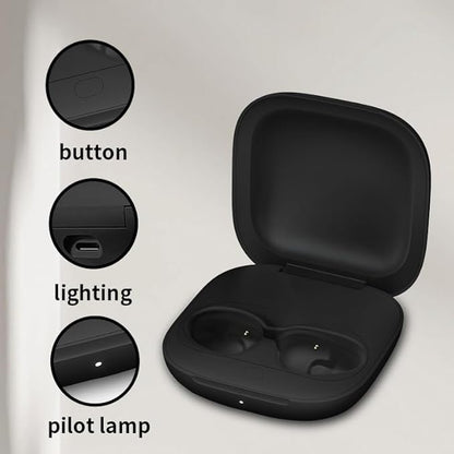 Charging Case Replacement for Beats Fit Pro, 700mAh Portable Replacement Charger Case with Bluetooth Pairing Sync Button (Earbuds Not Included)