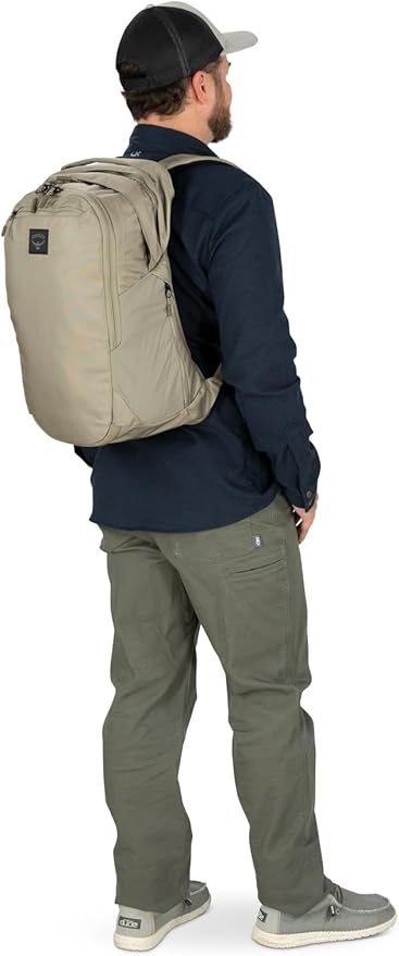 Osprey Aoede 21L Commuter Airspeed Backpack, Tan Concrete
