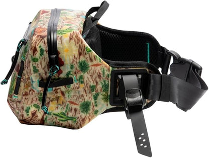 BOTE Highwater Waist Belt Pack Fully Waterproof SUP Zip Up Fanny Bag Adjustable Strap Outdoor Water Sports Extra Storage Completely Submersible