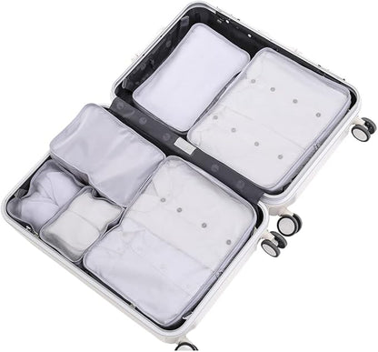 JJ POWER Travel Packing Cubes, Luggage Organizers with Shoe Bag