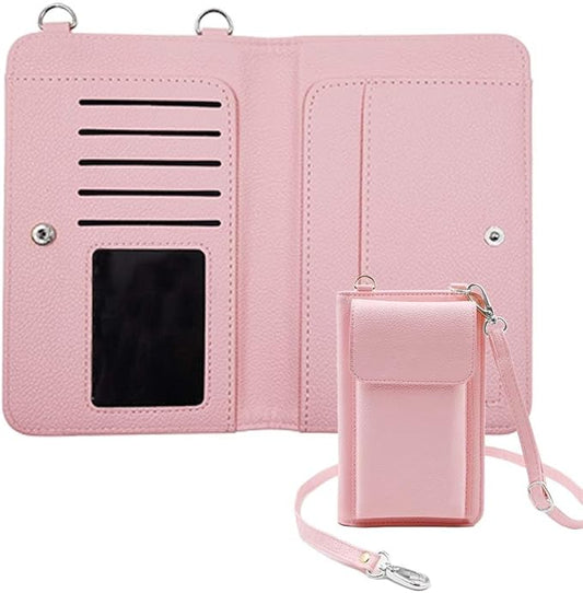 Passport Holder for Travel，Passport Holder & Neck Wallet with RFID Blocking,Hidden Neck Pouch for Travel- Holds Passports, Cards, Tickets, ID, Cash