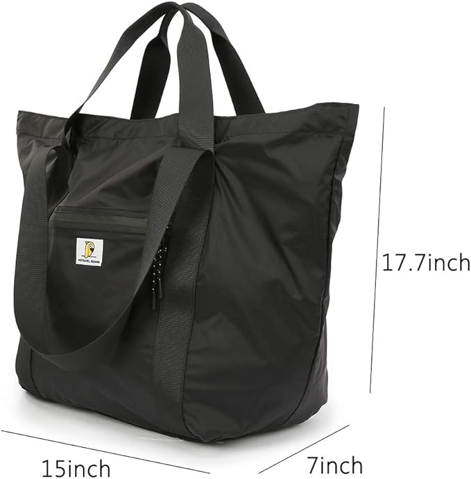 VanFn Foldable Travel Totes Duffel Bag - Gym & Weekend Bag, Luggage Duffle - P.Travel Series