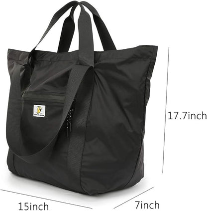 VanFn Foldable Travel Totes Duffel Bag - Gym & Weekend Bag, Luggage Duffle - P.Travel Series