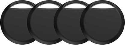 Android Air Tracker Tag 4 Pack for Luggage Tracker Tags Works with Google Find My Device App, Bluetooth Tracker Tag Key Finder and Item Locator for Wallets, Backpack, Suitcases, Replaceable Battery