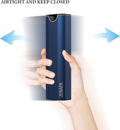 Extra Large Pill Organizer 7 Day, Aluminum Daily Pill Box, Weekly Travel Pill Case, Cute Pill Holder to Hold Vitamins, Medicines, Pills, Supplements