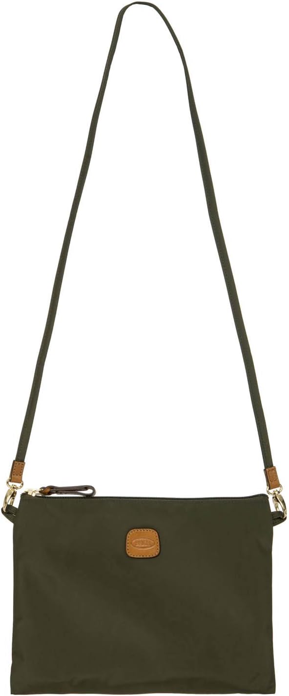 Bric's X-Bag/X-Travel 2.0 Folding Duffel Bag - 18" Carry On and Overnight Travel Bag - Olive