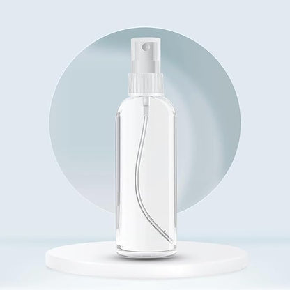 50PCS 4oz/120ml Small Spray Bottle, Clear Fine Mist Spray Bottle Mini Empty Hair Spray Bottle, Plastic Refillable Cosmetic Containers for Plants, Cleaning, Misting & Skin Care
