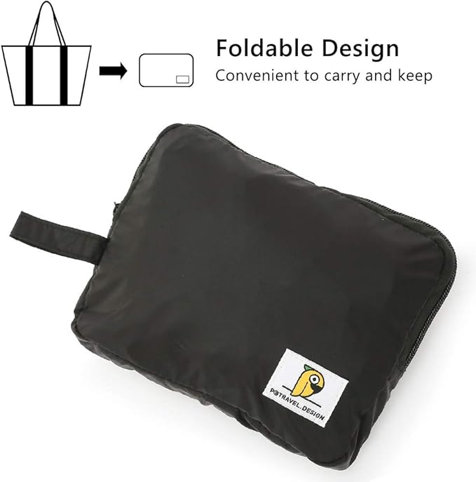 VanFn Foldable Travel Totes Duffel Bag - Gym & Weekend Bag, Luggage Duffle - P.Travel Series