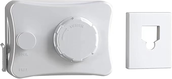 Anti-Sagging Clothes Line Thickened Steel Wire Retractable Clothesline Heavy Duty Clothesline Wall Mounted Bright Porcelain White Finished