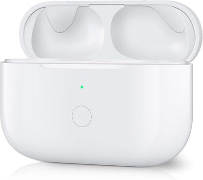 Wireless Charging Case Compatible with AirPods Pro 1st & 2nd Generation,Replacement Charger Case with Bluetooth Pairing Sync Button,White