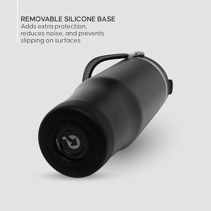 Sport Tumbler 32oz Stainless Steel Water Bottle, Vacuum Insulated with 2-in-1 Lid (Straw & Spout), Leak-Proof Reusable Travel Mug for Hot and Cold Drinks