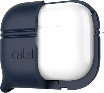 Catalyst Waterproof Case for AirPods Pro 2nd Generation and AirPods Pro 1st Generation - Wireless and USB-C Charging Compatible, One Piece Design, High Drop Protection Case with Carabiner