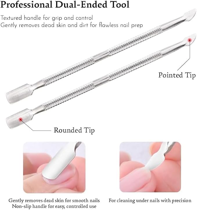 9 in 1 Professional Manicure Pedicure Set - Stainless Steel Nail Clippers, Nano File, Cuticle Nipper, Scissors, Tweezers, Travel PU Leather Case for Men & Women - Gift Ready (Brown)