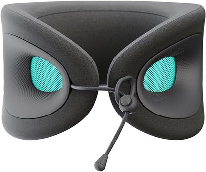 Cabeau Travel Essential Neck Pillow - Fits Most Neck Sizes (11-21 inches) - Evolution X Three Ways to Adjust for Ultimate Comfort on Long Flights (Turquoise)