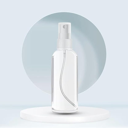 100PCS 2oz/60ml Small Spray Bottle, Clear Fine Mist Spray Bottle Mini Empty Hair Spray Bottle, Plastic Refillable Cosmetic Containers for Plants, Cleaning, Misting & Skin Care