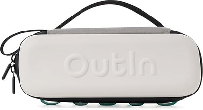 OutIn EVA Protective Case, Portable Hard Shell Travel Bag, Waterproof & Dirt-Resistant with Multi-Function Hand Carry or Hanging Outdoor Organizer Case, Compatible Nano, Mino & Fino