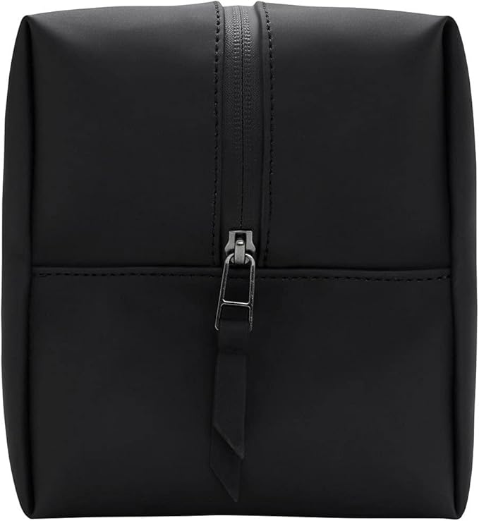 RAINS Wash bag large - Large Toiletry Bag for Men and Women - Wash bag for Travel (Black)