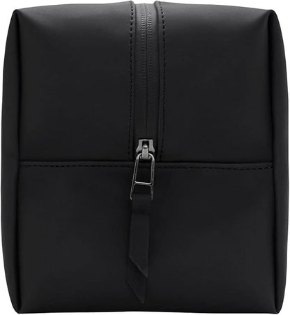 RAINS Wash bag large - Large Toiletry Bag for Men and Women - Wash bag for Travel (Black)