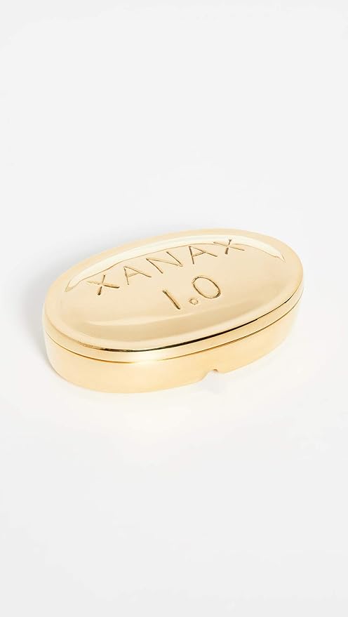 Jonathan Adler Women's Brass Pill Box