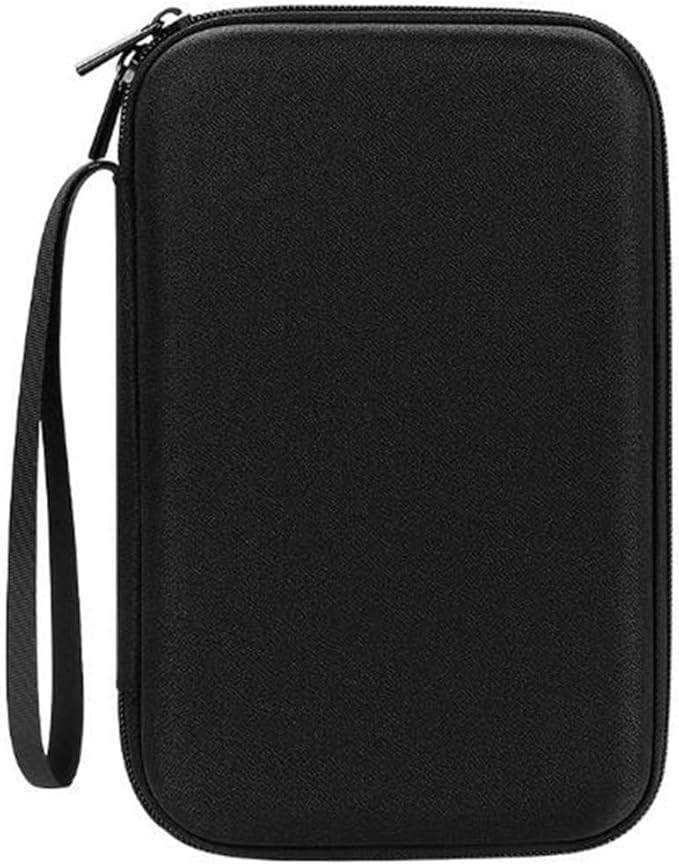 Hard Electronic Organizer Travel Case Electronics Accessories Organizer Pouch Bag Double Layer Shockproof Box for MacBook Power Adapter Chargers Cord Flash Drive Apple Magic Mouse Pencil Power Bank