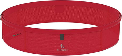 FlipBelt Lightweight Running Air Belt, Fitness and Running Fanny Pack for Women and Men, Non Chafing Waist Band Pack for Phone, Keys, Money, Moisture Wicking Storage Belt, USA Company