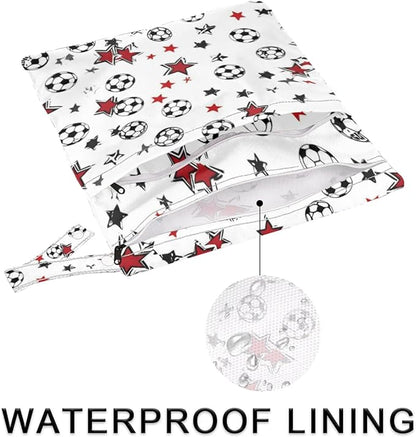 Laundry Shoe Bag,Shoe Washing Machine Bag with 2 Set,Wet Dry Bag for Baby Diapers,Dirty Yoga Gym Cloth,Toiletries,Beach,Swimsuit,Travel,Makeup Bag