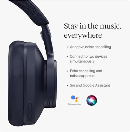 Cambridge Audio Melomania P100 SE Headphones - Bluetooth, Active Noise Cancelling with Hi-Fi Sound, 100 Hour Playback with User Replaceable Battery, Gaming Mode and Carry Case - Blue