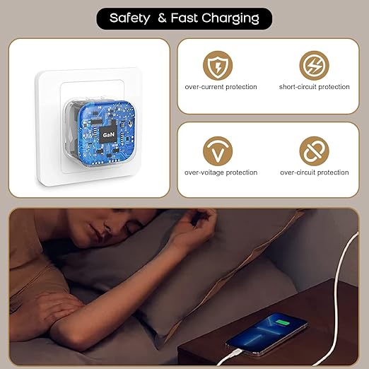 Fast iPhone 15 Charger Block, 2 Pack 40W Dual USB C Wall Charger PD Fast Charging Block Type C Foldable Charger Power Adapter Plug Box Apple Chargers for iPhone 15/14/13 Pro/12 Pro/Mini/iPad