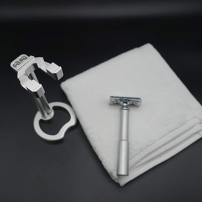 Zinc Alloy Razor Holder, Suitable For A Variety Of Razors, Razor Holders That Can Extend The Life Of The Razor
