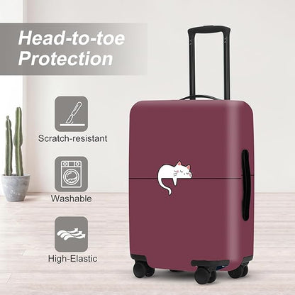 Luggage Cover, Washable Suitcase Cover, Suitcase Protector Anti-scratch Bag cover