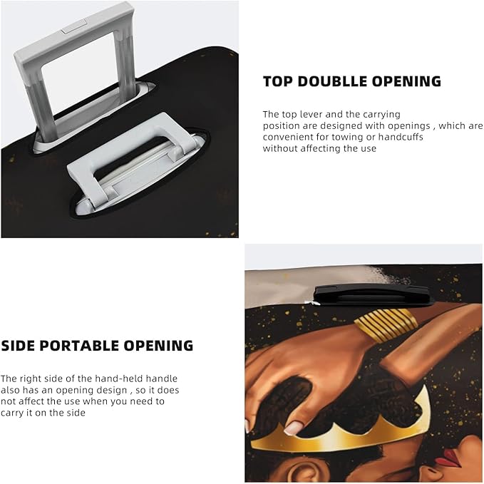 Suitcase Protector Cover - TSA Approved Luggage Cover - Washable, Anti-scratch - X-Large