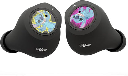Disney Lilo and Stitch Bluetooth Earbuds w/Charging Case- Wireless Headphones w/Built-in Mic+ Up to 30 Hrs Playtime- Lilo and Stitch Gifts for Girls,Boys,Women,Men,All Fans of Lilo and Stitch Stuff