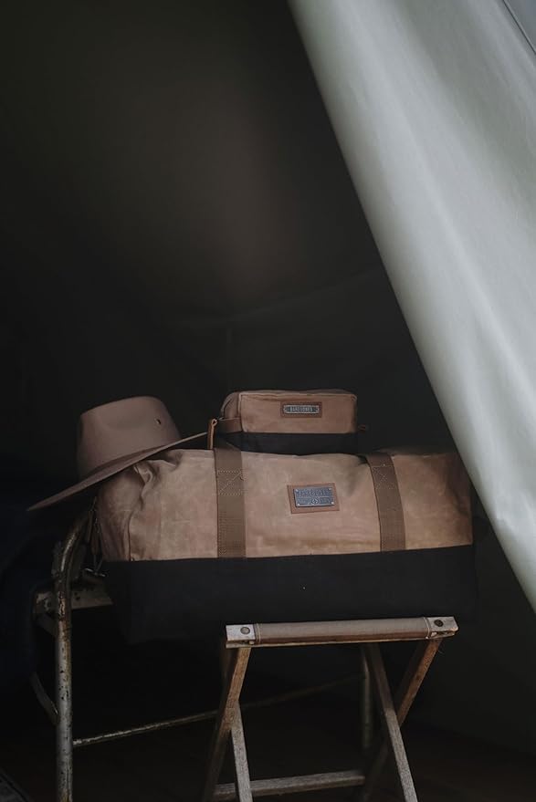 Barebones Neelum Duffel Bag: Rugged Travel Bag for Weekend Adventures, Stylish Weekender Bag and Duffel Bag for Travel, Perfect Overnight Bag for Road Trips and Outdoor Getaways