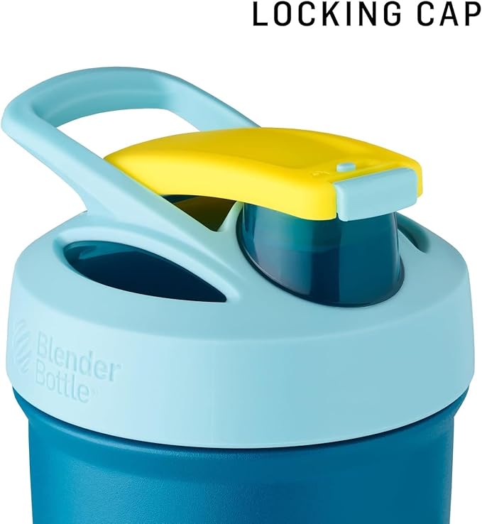 BlenderBottle Star Wars Sport Insulated Stainless Steel Shaker Bottle with Wire Whisk, 24-Ounce, Mandalorian Helmet – Protein Shakes & Hydration for Athletes & Fitness Enthusiasts, Easy Mixing, Keeps Drinks Cold, Lockable Lid