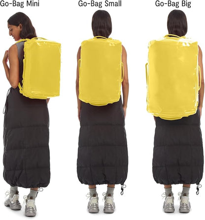 Baboon to the Moon Go-Bag Mini 32L – Detachable Straps, Small Duffle Bag for Travel, Gym Bag for Women, Mens Travel Bag, Duffel Bags for Traveling, Travel Duffel Bags for Women (Amber)