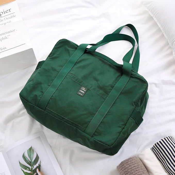 VanFn Foldable Travel Duffel Bag, Sports Duffels Gym Bag, Rainproof Nylon Totes, Sports Shoulder Handbag, Lightweight Duffle Bags For Women & Men, Outdoor Weekend Bag, P.Travel Series