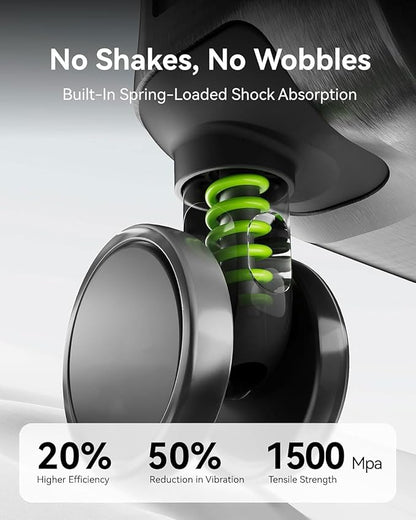 LUGGEX Checked Suitcase with Spinner Wheels, 8010S Aluminum Frame Zipperless Polycarbonate Hard Shell Suitcase (ZX-Core, Silver, 28 Inch)