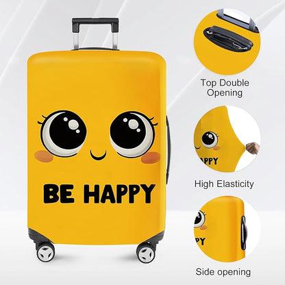 ANNA QUEEN Travel Luggage Cover Suitcase Protector Suitcase Cover Anti-Scratch,Stretchable Luggage Travel Bag Cover Washable